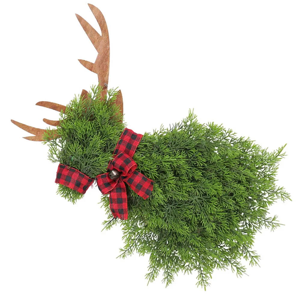 Elk Christmas Simulation Wreath Christmas Garland Artificial Plant Wreath Garland Thanksgiving Christmas Festival Hanging Decor
Elk Christmas Simulation Wreath Christmas Garland Artificial Plant Wreath Garland Thanksgiving Christmas Festival Hanging Decor