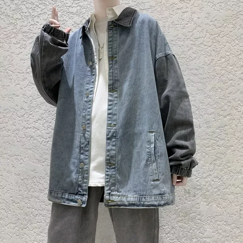 2022New Autumn Men Denim Jackets Korean style Male Coat Retro Streetwear Patchwork Casual Couple Jacket Ins Tide Jackets Denim
2022New Autumn Men Denim Jackets Korean style Male Coat Retro Streetwear Patchwork Casual Couple Jacket Ins Tide Jackets Denim