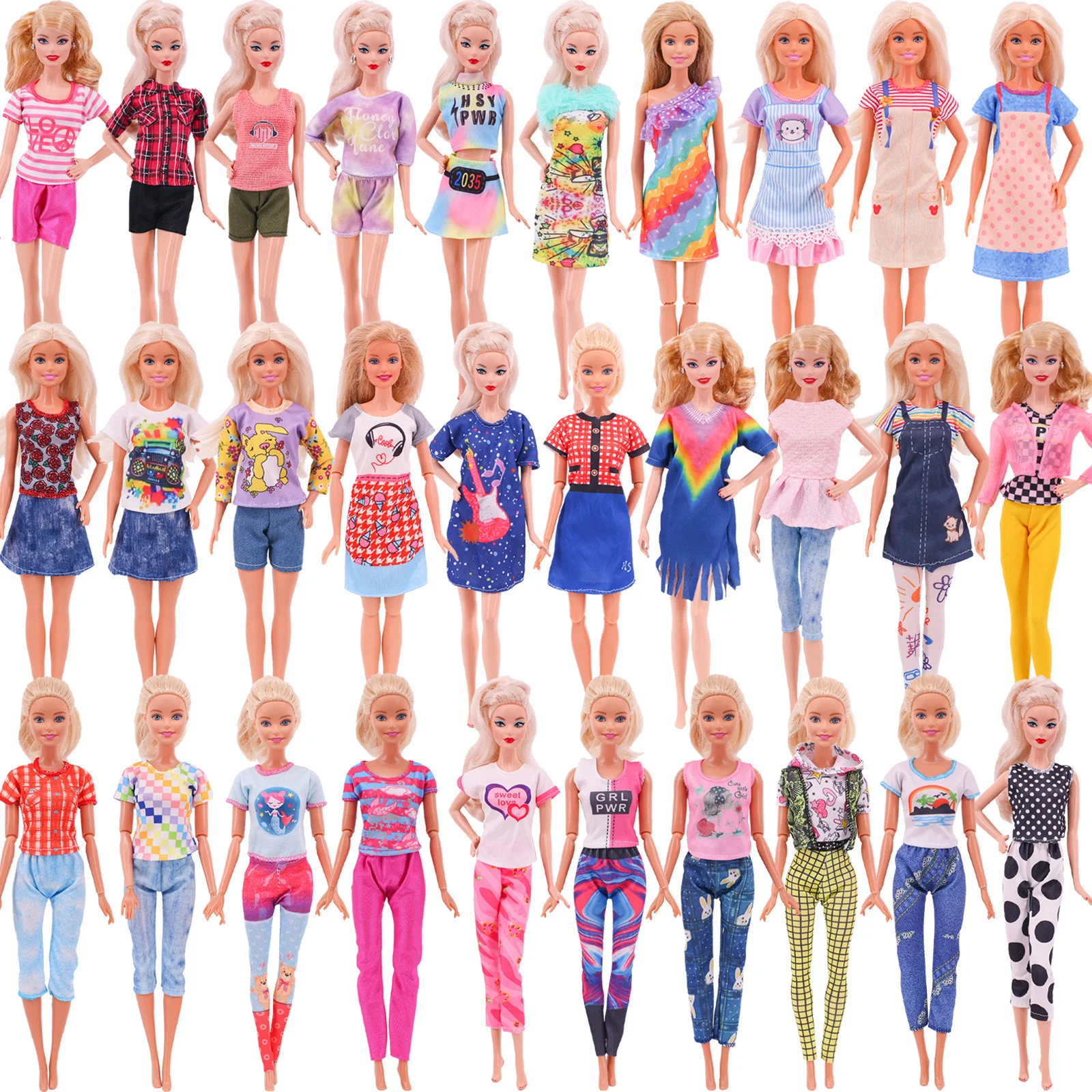 

Кукла Барби, вязаное платье-свитер из чистого хлопка ручной работы, Одежда для кукол, аксессуары для кукол Барби 11,5 дюйма и 30 см 1/6 Blythe шарнир...
