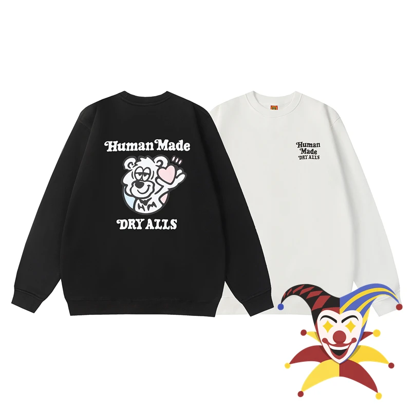 Hip Hop HUMAN MADE Sweatshirts Men Women High Quality Oversized Crewneck Hoodie With Tags
Hip Hop HUMAN MADE Sweatshirts Men Women High Quality Oversized Crewneck Hoodie With Tags