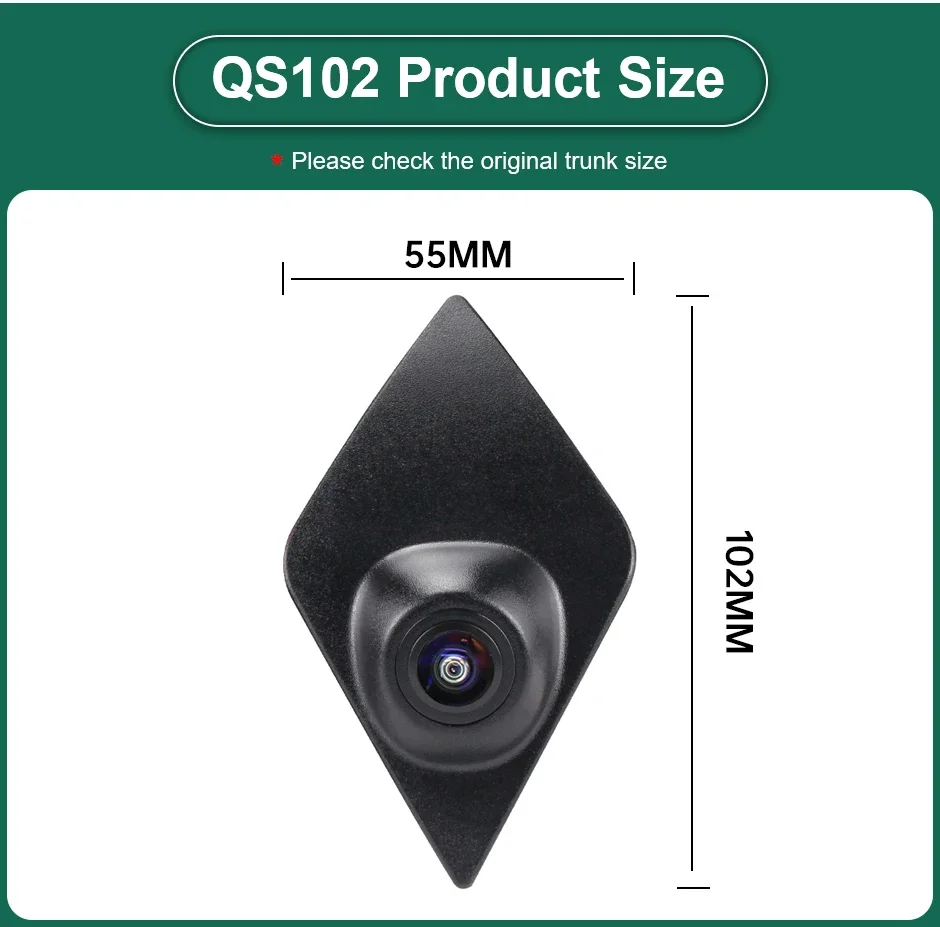 Ownice AHD 1080P 170 ° Автомобильная камера переднего вида для Renault Megane 2 Clio 4 RS Master 3 Kadjar Scenic Twingo Fluence Captur Trafic
Ownice AHD 1080P 170 ° Автомобильная камера переднего вида для Renault Megane 2 Clio 4 RS Master 3 Kadjar Scenic Twingo Fluence Captur Trafic