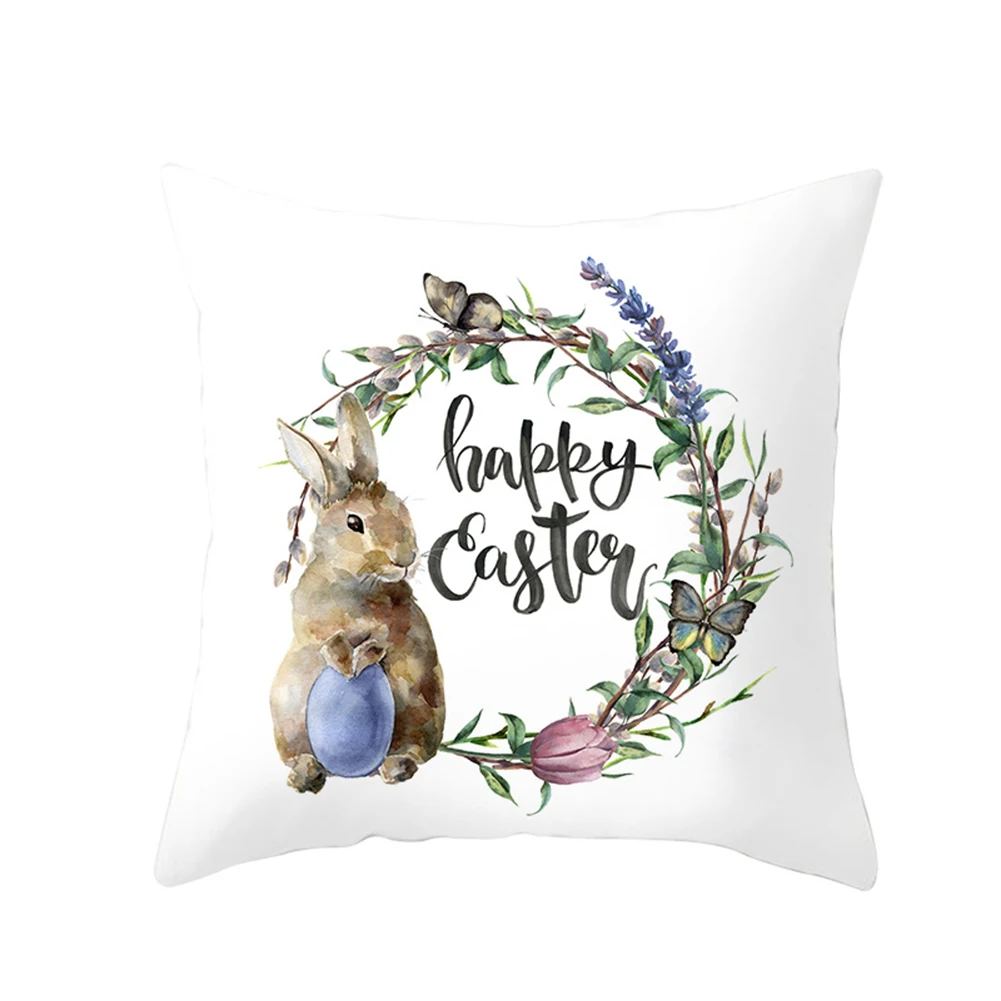 Happy Easter Decorations 45x45cm Home Easter Rabbit Eggs Pillowcase Bunny Easter Decoration Supplies Easter Party Favor Gift
Happy Easter Decorations 45x45cm Home Easter Rabbit Eggs Pillowcase Bunny Easter Decoration Supplies Easter Party Favor Gift
