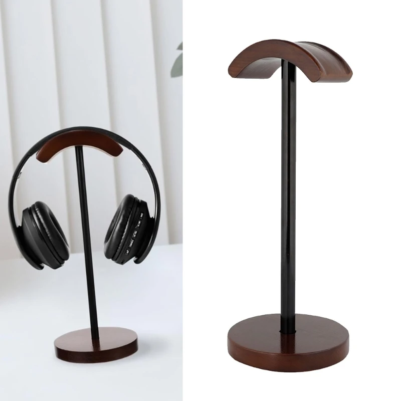 Headphone Stand with Sturdy Wood Base Headphones Headset Holder Display Rack
Headphone Stand with Sturdy Wood Base Headphones Headset Holder Display Rack