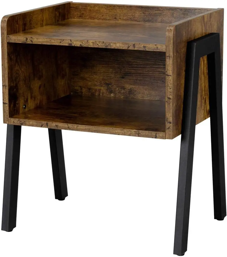 End Table with Open Front Storage Compartment for Living Room, Stackable Side Table with Storage Drawer, Sofa Side Table for Sma
End Table with Open Front Storage Compartment for Living Room, Stackable Side Table with Storage Drawer, Sofa Side Table for Sma
