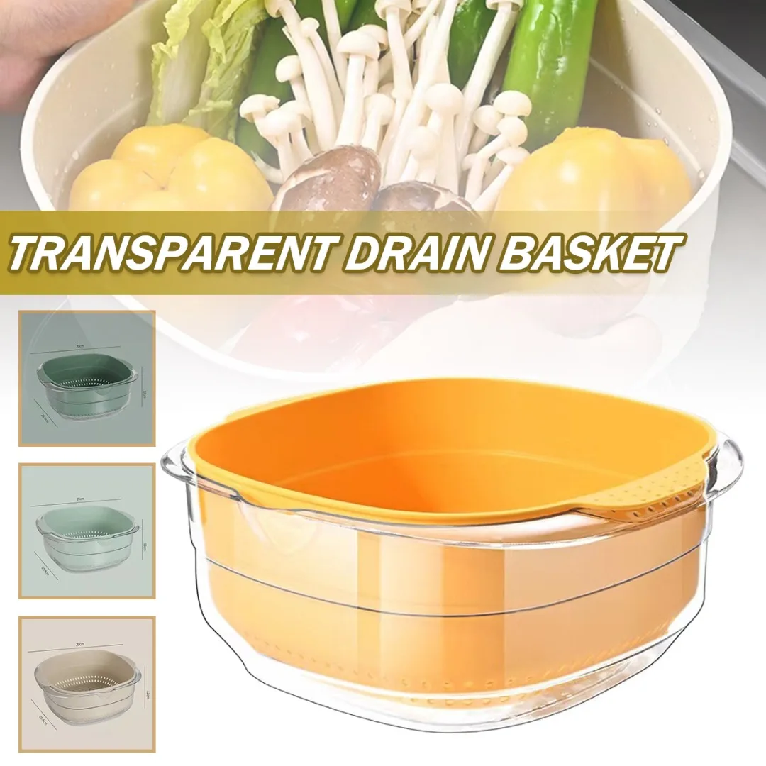 Vegetable Fruit Noodles Cleaning Strainer Bowl Kitchen Drain Basket Rice Washing Baskets Protable Detachable Storage Bins 
Vegetable Fruit Noodles Cleaning Strainer Bowl Kitchen Drain Basket Rice Washing Baskets Protable Detachable Storage Bins