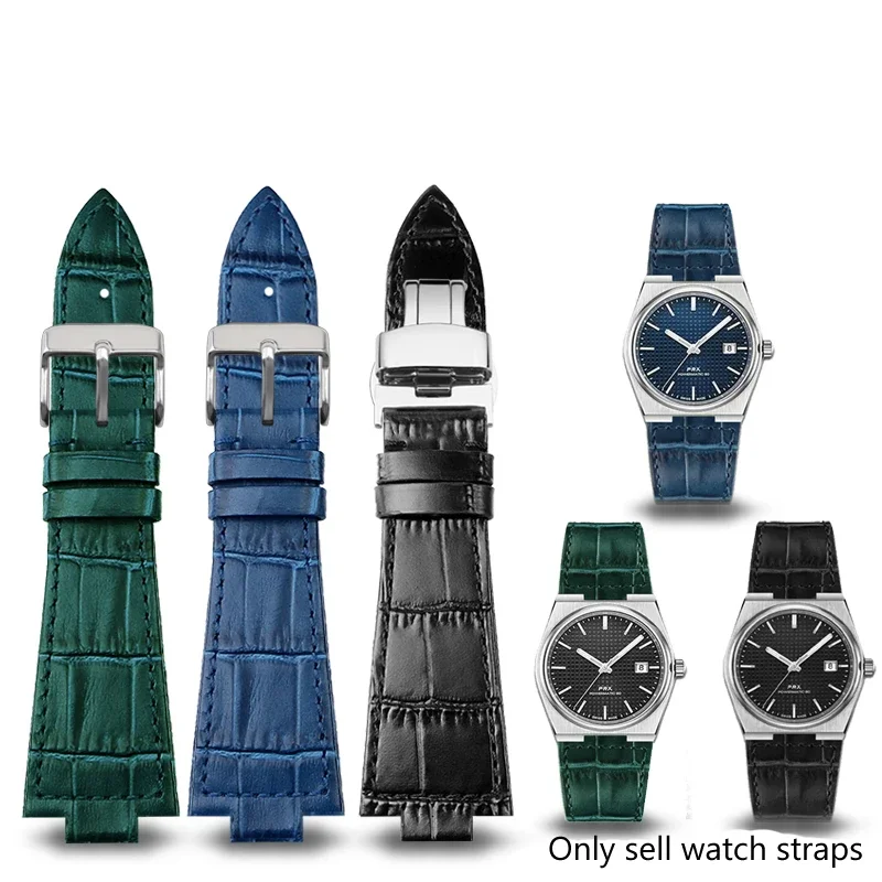 Ремешок для часов с рельефным ртом 12 мм кожаный ремешок серии Tissot PRX суперплеера