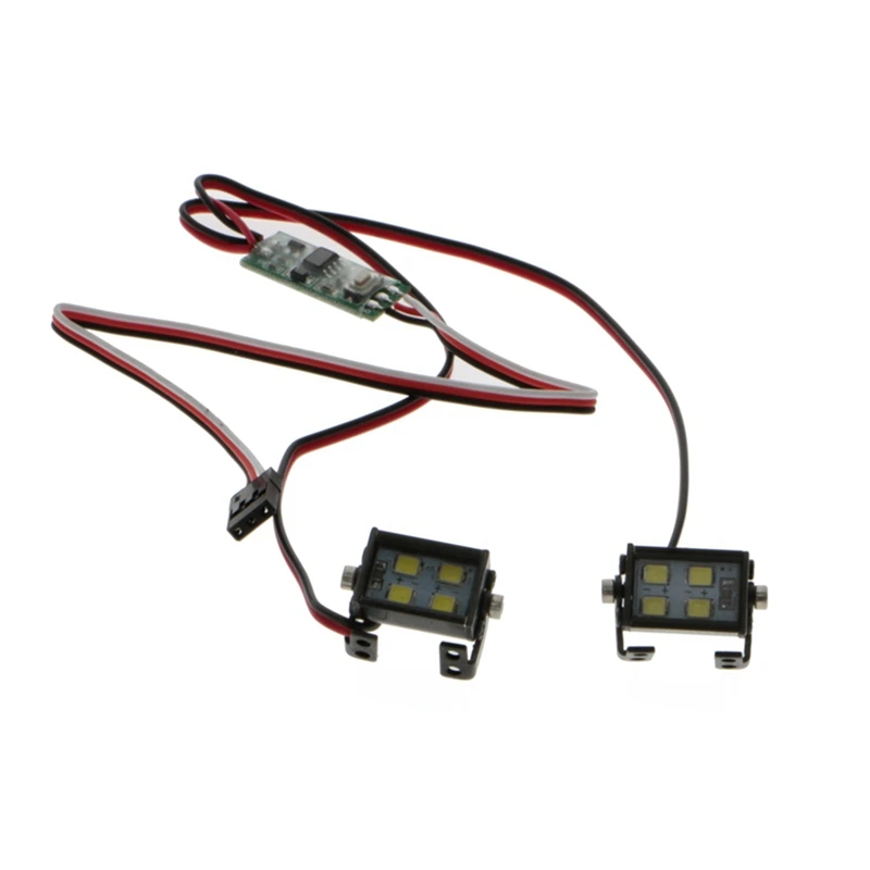 1X Remote Control Switch Board CH3 Light Control Module & 1Pair RC Model LED Headlights Spotlights For 1/10 Traxxas TRX4
1X Remote Control Switch Board CH3 Light Control Module & 1Pair RC Model LED Headlights Spotlights For 1/10 Traxxas TRX4