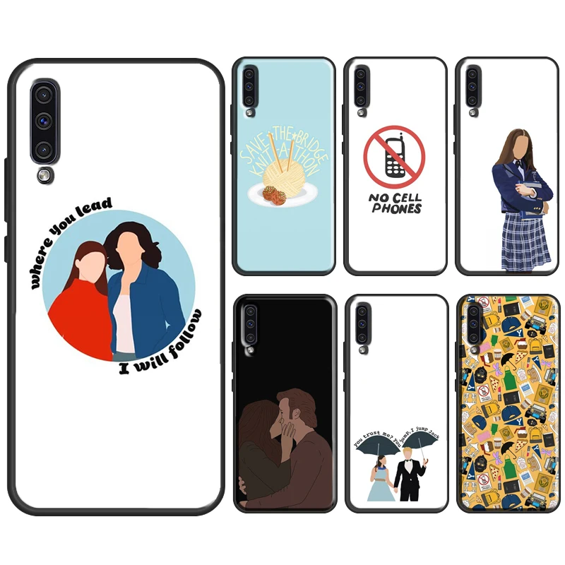 Чехол для телефона Gilmore девочек Samsung Galaxy A50 A70 A02S A20S A21S A52S A12 A32 A52 A72 A51 A71 чехол |
