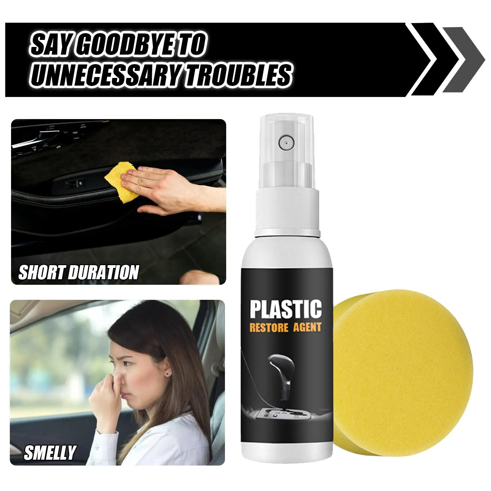 Car Restorer Agent, Cleaning Agent Revitalizing Coating Decal Agent for Car Exterior Maintenance
Car Restorer Agent, Cleaning Agent Revitalizing Coating Decal Agent for Car Exterior Maintenance