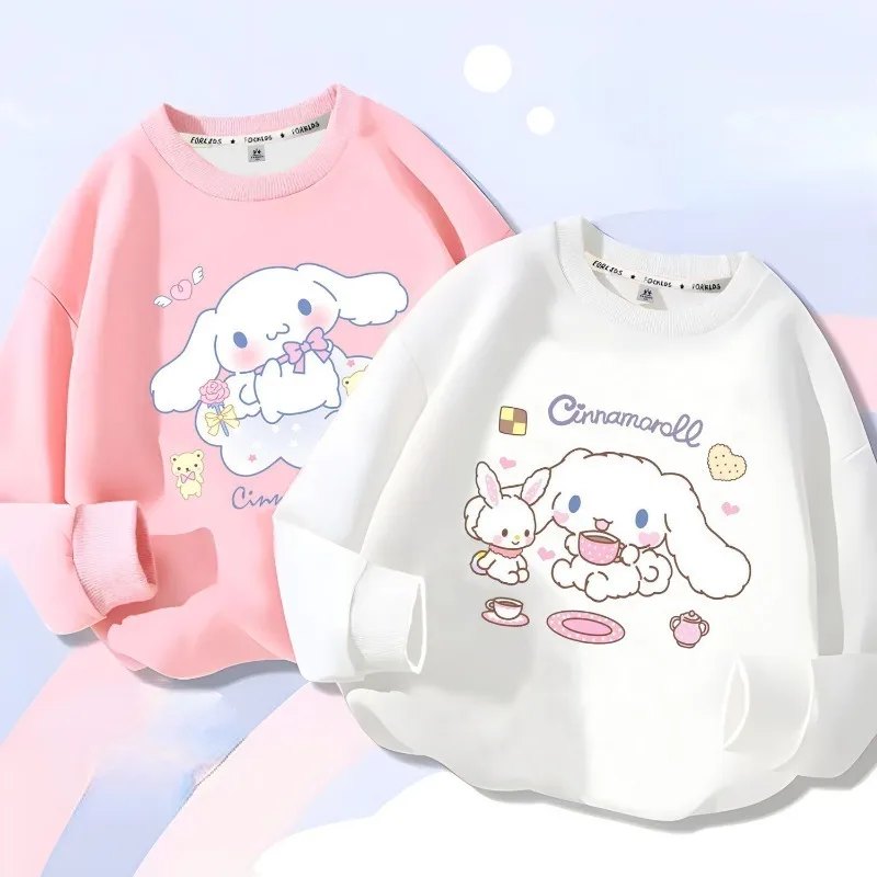 Sanrio Cinnamoroll осень-зима Топ с длинным рукавом с мультяшным принтом кавайные утепленные Девушки индивидуальный фотоподарок
Sanrio Cinnamoroll осень-зима Топ с длинным рукавом с мультяшным принтом кавайные утепленные Девушки индивидуальный фотоподарок