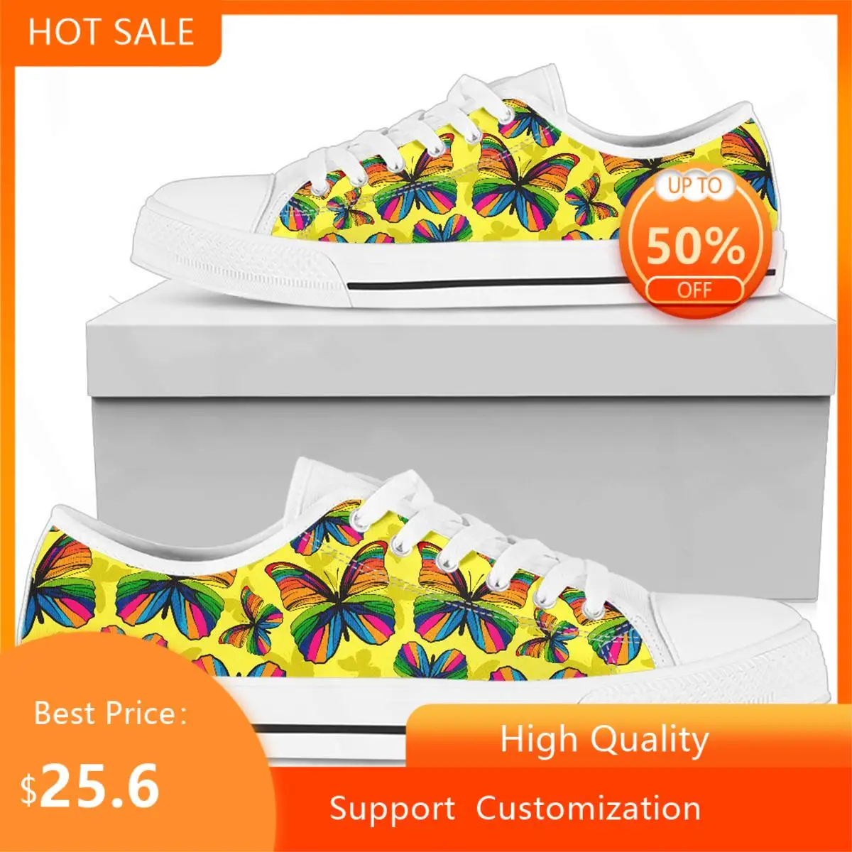 BKQU White Sneakers Women Shoes Canvas Shoe Yellow Butterfly Female Casual Shoes Ladies Sport Shoes Sneaker Out Shoes 
BKQU White Sneakers Women Shoes Canvas Shoe Yellow Butterfly Female Casual Shoes Ladies Sport Shoes Sneaker Out Shoes