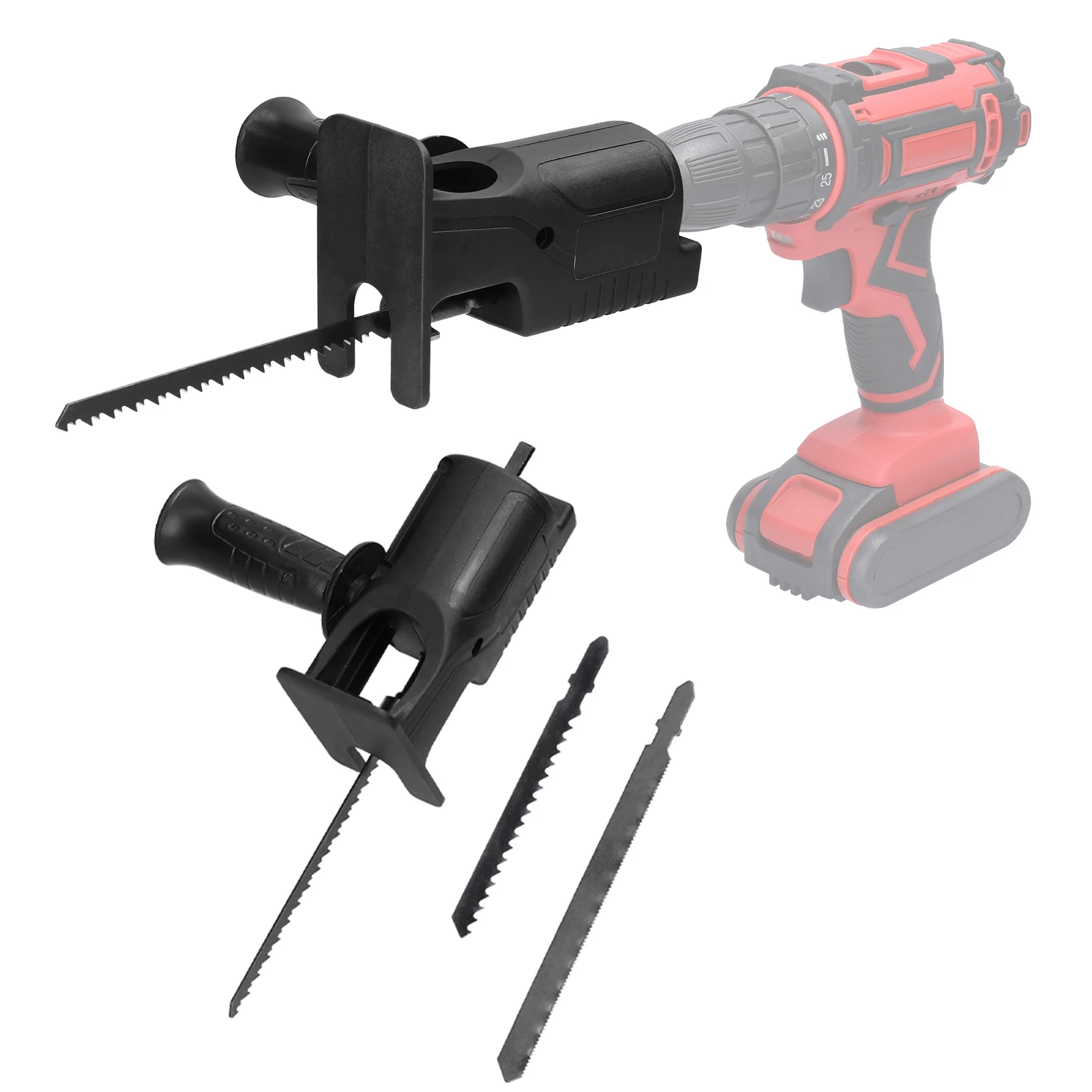 Electric Drill Modified Electric Saw Electric Reciprocating Jigsaw Saber Saws Power Drill to Jigsaw Portable Power Cutting Tool
Electric Drill Modified Electric Saw Electric Reciprocating Jigsaw Saber Saws Power Drill to Jigsaw Portable Power Cutting Tool