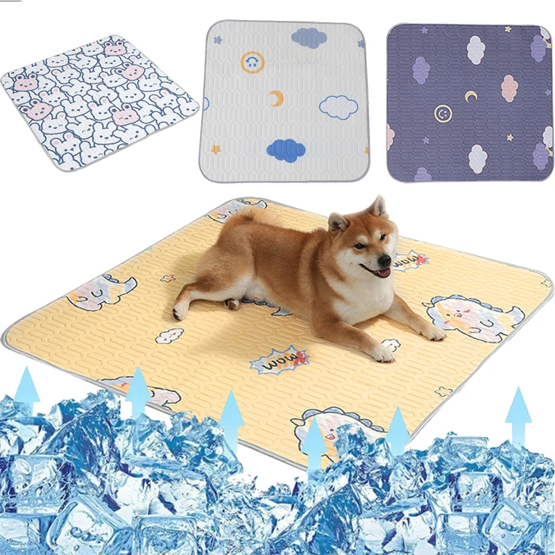Ice Silk Dog Mat Cooling Summer Latex Pad Mat for Dogs Cat Blanket Sofa Breathable Pet Dog Bed Summer Washable Scratch-resistant
Ice Silk Dog Mat Cooling Summer Latex Pad Mat for Dogs Cat Blanket Sofa Breathable Pet Dog Bed Summer Washable Scratch-resistant