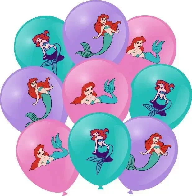 Disney Mermaid Theme Party Birthday Decoration Custom Package 12 inch Cartoon Balloon
Disney Mermaid Theme Party Birthday Decoration Custom Package 12 inch Cartoon Balloon
