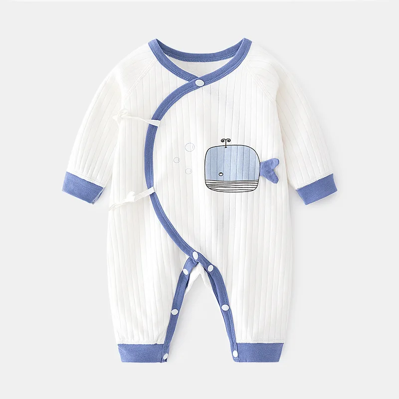 Newborn rompers autumn and winter baby jacquard boneless clothes newborn monk clothes baby spring and autumn jumpsuit
Newborn rompers autumn and winter baby jacquard boneless clothes newborn monk clothes baby spring and autumn jumpsuit