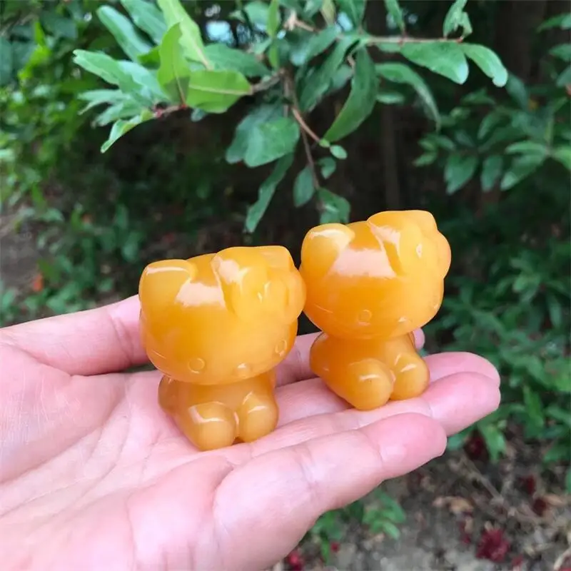 1PC Natural Crystals Orange Calcite Cartoon Carving As Christmas Gift For Children Or Home Decoration
1PC Natural Crystals Orange Calcite Cartoon Carving As Christmas Gift For Children Or Home Decoration