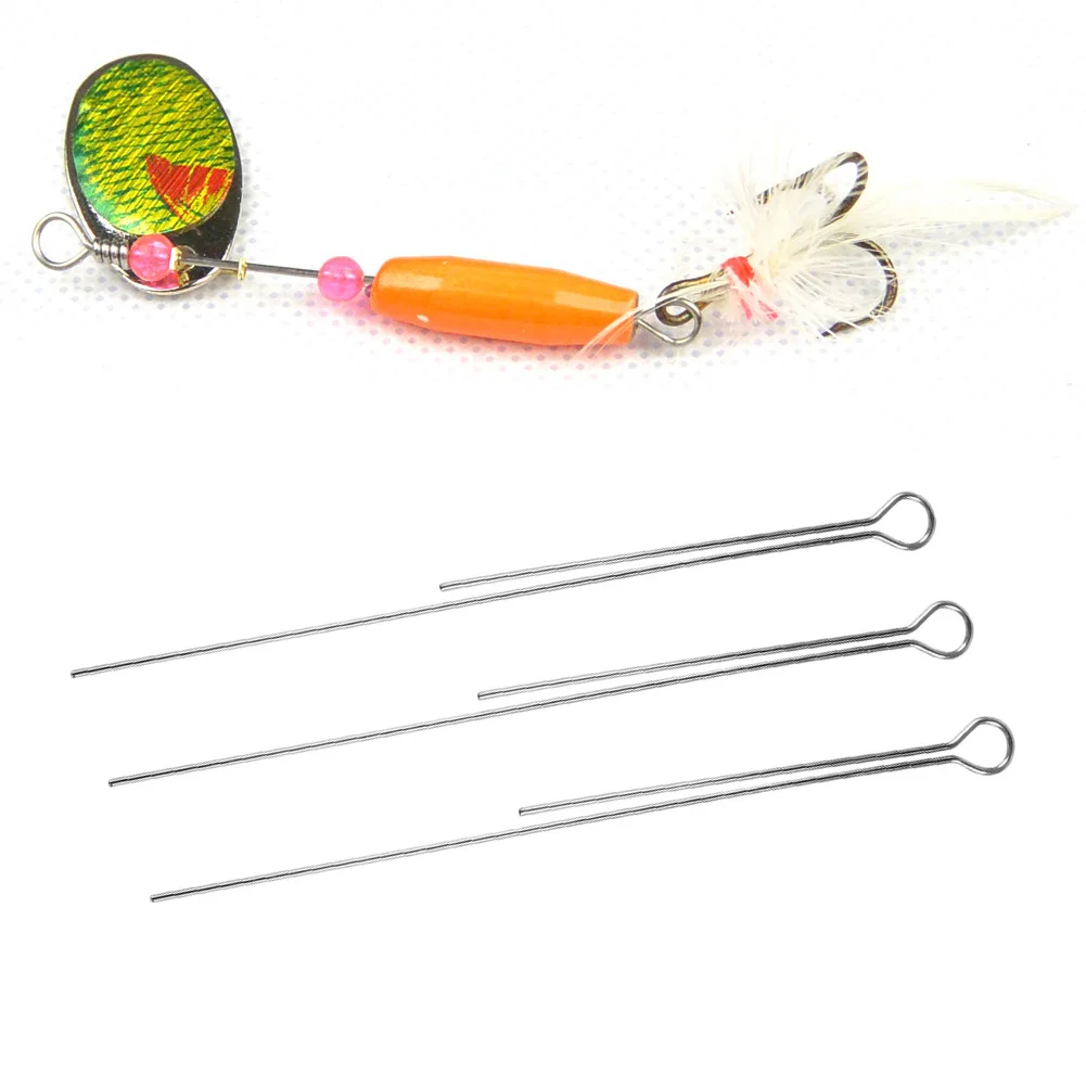 50pcs/pack DIY Rotating Sequin Steel Wire Modificated Fishing Lure Bait Accessories Multifunction Fishing Tools Gadgets
50pcs/pack DIY Rotating Sequin Steel Wire Modificated Fishing Lure Bait Accessories Multifunction Fishing Tools Gadgets