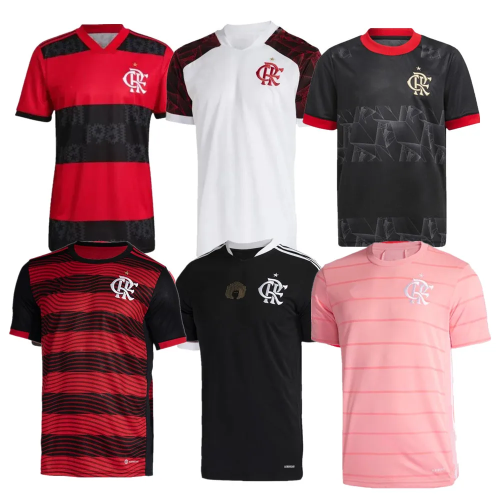 

2021 2022 Flamengo Mens Jerseys DIEGO PEDRO Camisetas de Futebol E.RIBEIRO DE ARRASCAETA Football Shirts