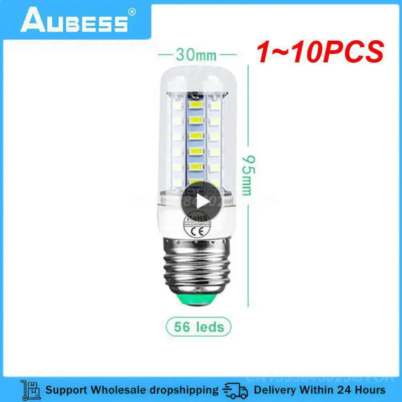1~10PCS 5730 E27 LED Light Corn Lamp Energy Saving Lights Led Lamp 110V 220V Lampada Candle Ampoule LED Corn Light Bulbs
1~10PCS 5730 E27 LED Light Corn Lamp Energy Saving Lights Led Lamp 110V 220V Lampada Candle Ampoule LED Corn Light Bulbs