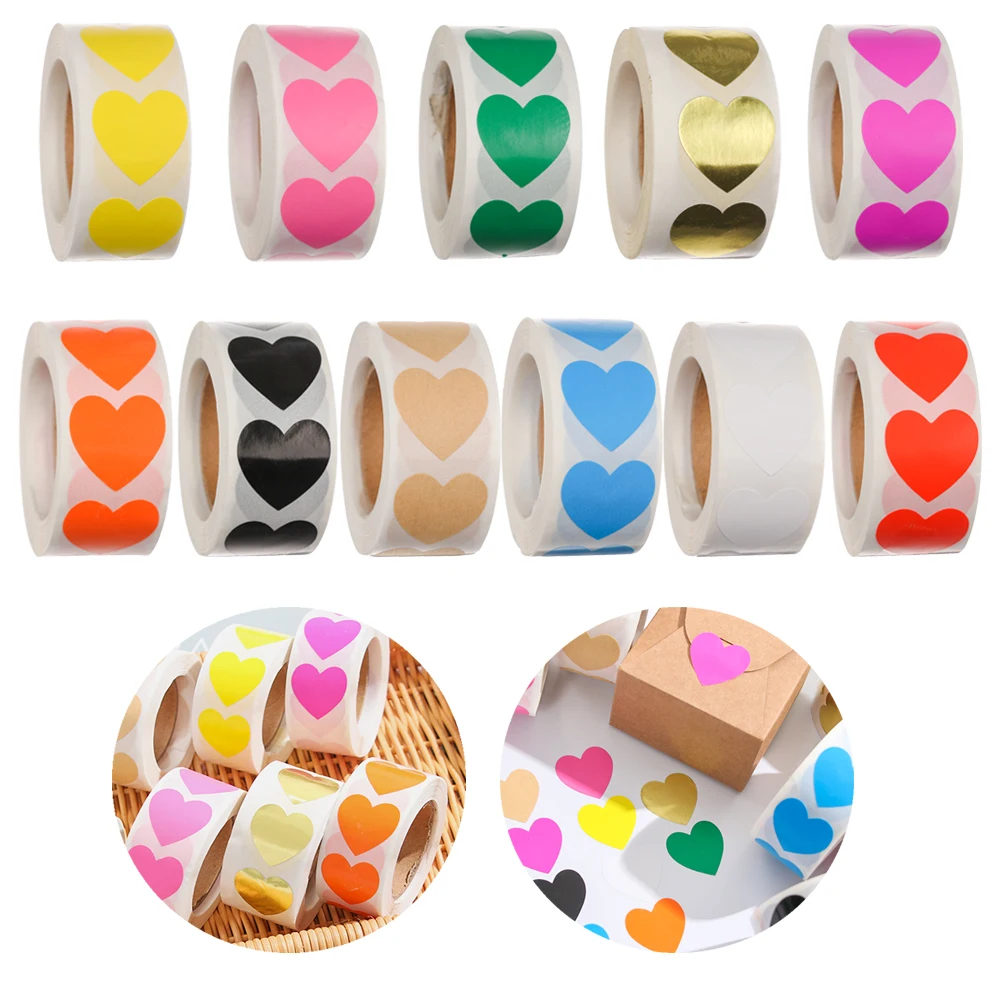 500 Pcs/Roll Heart Shaped Package Label Sticker Scrapbooking Home Decor Wedding Birthday Party Supplies Gift Packaging
500 Pcs/Roll Heart Shaped Package Label Sticker Scrapbooking Home Decor Wedding Birthday Party Supplies Gift Packaging