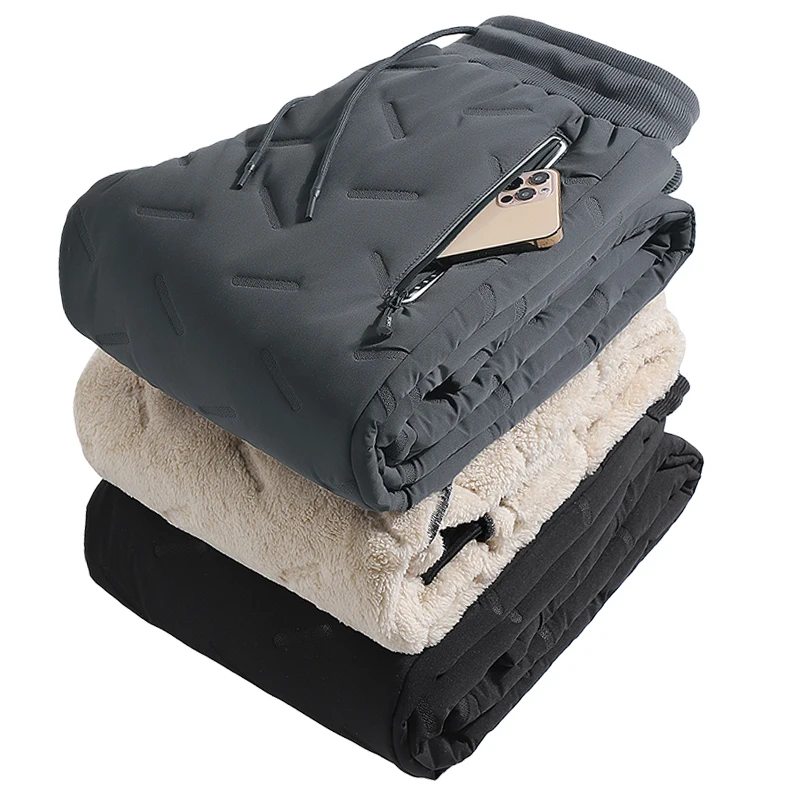 2022 Winter New Zip Pockets Thicken 8XL Fleece Sweatpants Men Black Grey Down Cotton Warm Pants Male Water Proof Thermal Trouser
2022 Winter New Zip Pockets Thicken 8XL Fleece Sweatpants Men Black Grey Down Cotton Warm Pants Male Water Proof Thermal Trouser