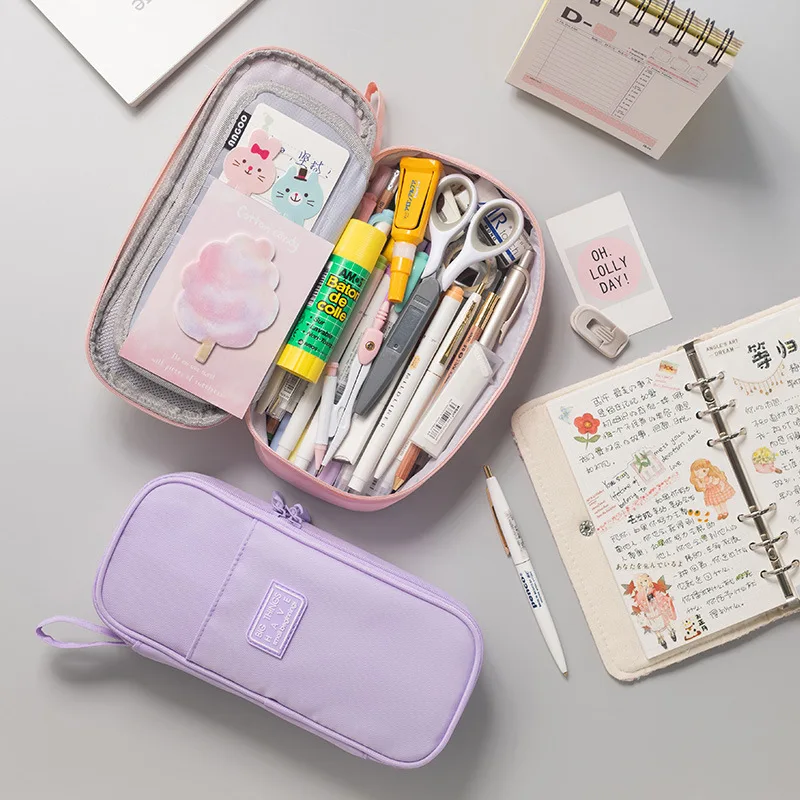 School Pencil Case for Girls Boys Stationery Pencilcase Large Capacity Office Pen Box Organizer Big Cartridge Bag Pouch Supplies
School Pencil Case for Girls Boys Stationery Pencilcase Large Capacity Office Pen Box Organizer Big Cartridge Bag Pouch Supplies