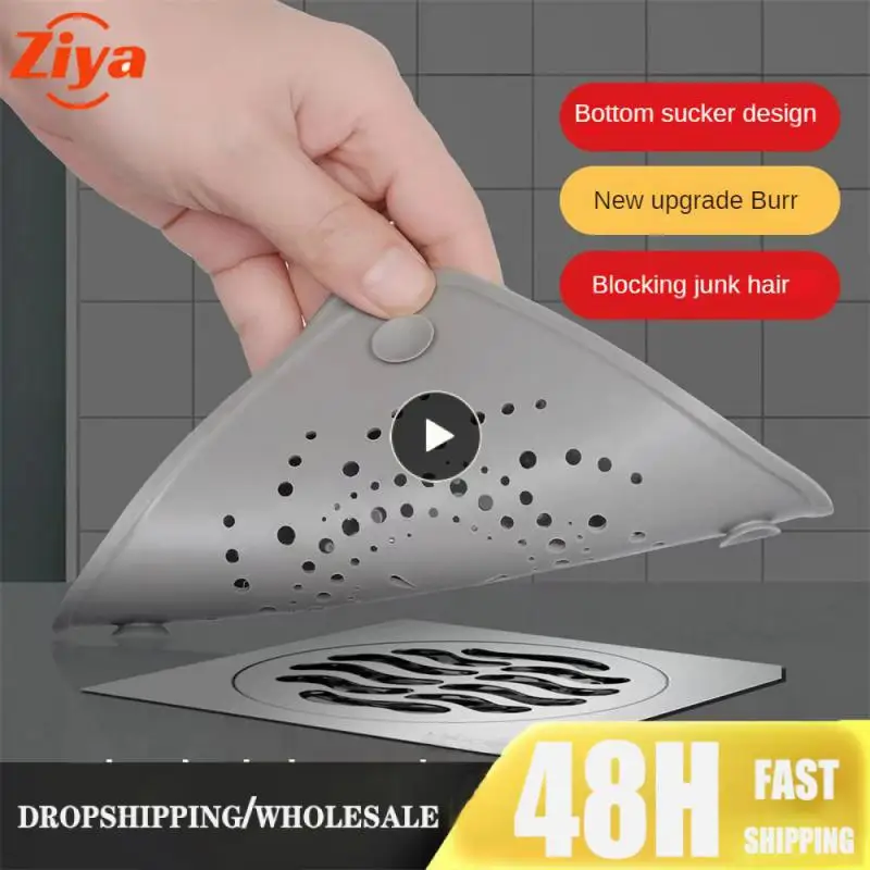 Filter Screen Sewer Outfall Filter Shower Drain Catcher Rubber Shower Silicone Kitchen Sink Bathtub Strainer Deodorant
Filter Screen Sewer Outfall Filter Shower Drain Catcher Rubber Shower Silicone Kitchen Sink Bathtub Strainer Deodorant