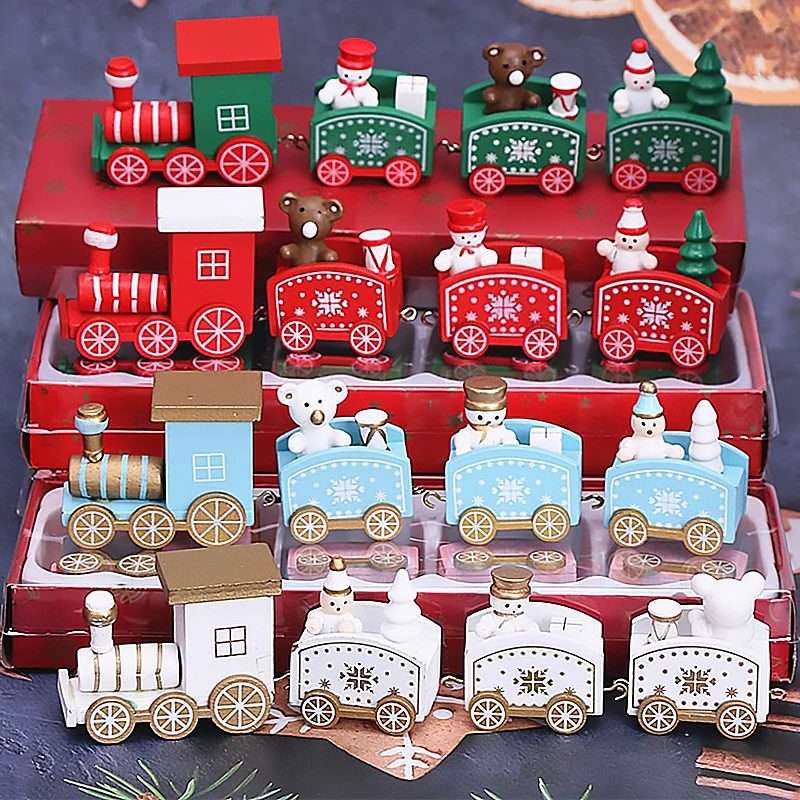 Plastic Christmas Train Ornaments Merry Christmas Decoration for Navidad Happy New Year Home Table 2024 Xmas Children Toys Gifts
Plastic Christmas Train Ornaments Merry Christmas Decoration for Navidad Happy New Year Home Table 2024 Xmas Children Toys Gifts