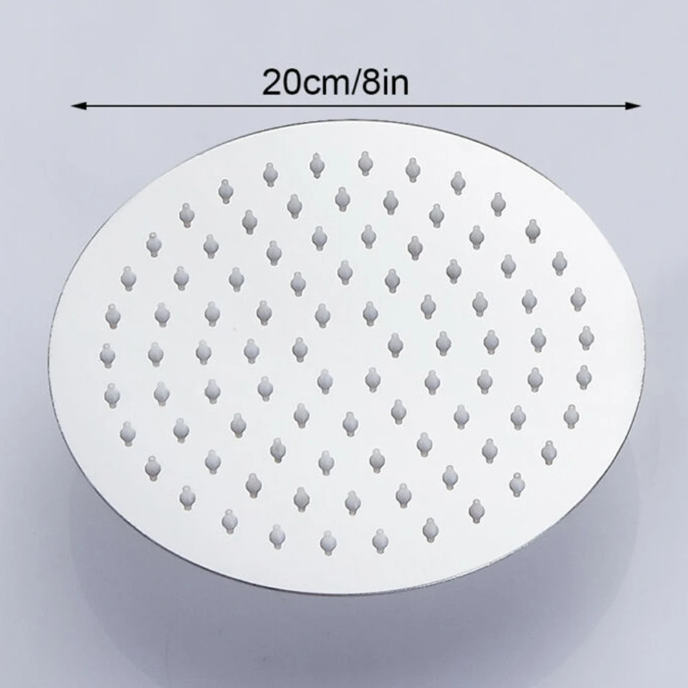 Shower Head Stainless Steel Round/Square Shower Bathroom Shower Supplies 8 Inch High Quality Shower Accessories
Shower Head Stainless Steel Round/Square Shower Bathroom Shower Supplies 8 Inch High Quality Shower Accessories