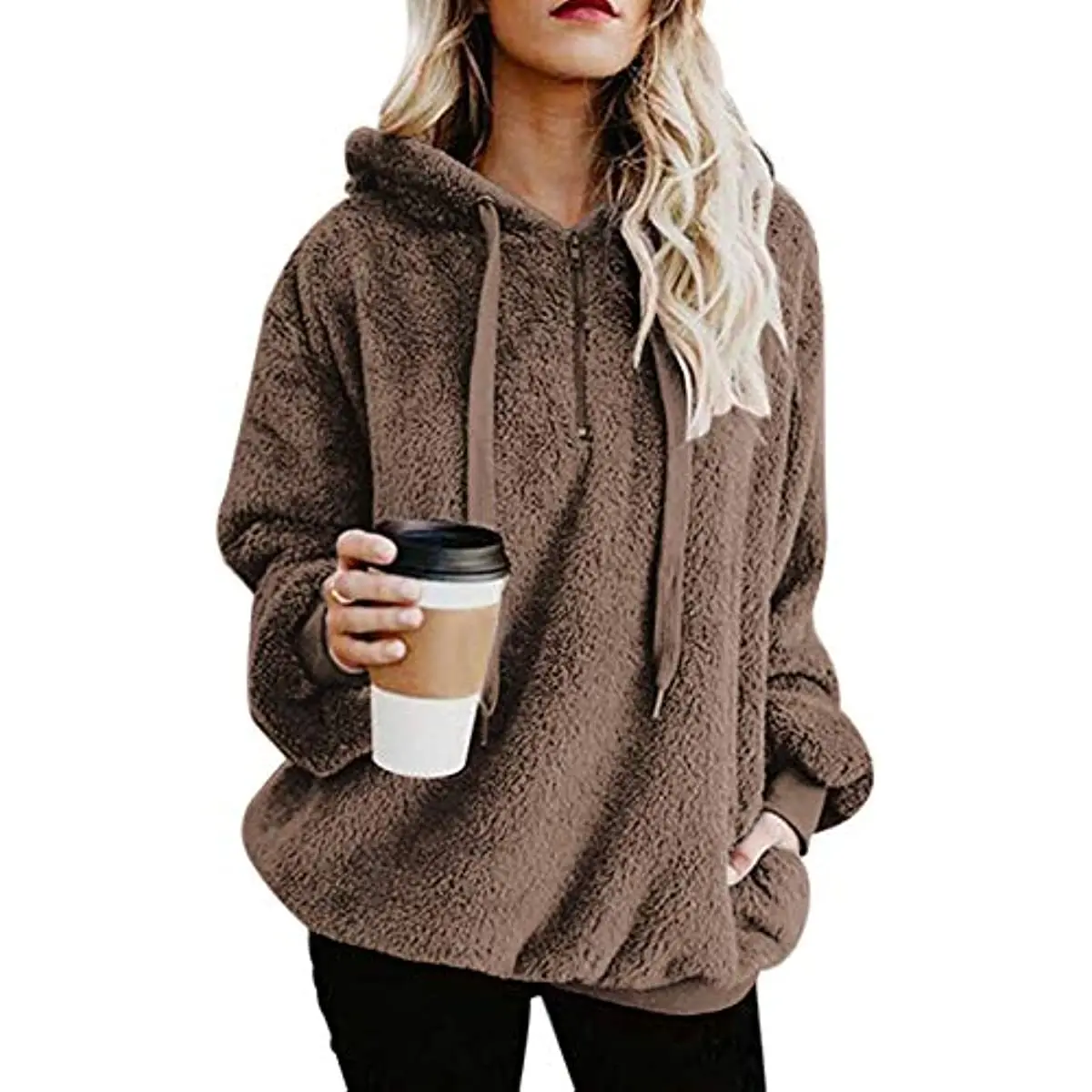 Century Star Women's Fuzzy Hoodies Sport Pullover Hoodie Athletic Cozy Oversized Pockets Hooded Sweatshirt Fleece Hoodies
Century Star Women's Fuzzy Hoodies Sport Pullover Hoodie Athletic Cozy Oversized Pockets Hooded Sweatshirt Fleece Hoodies