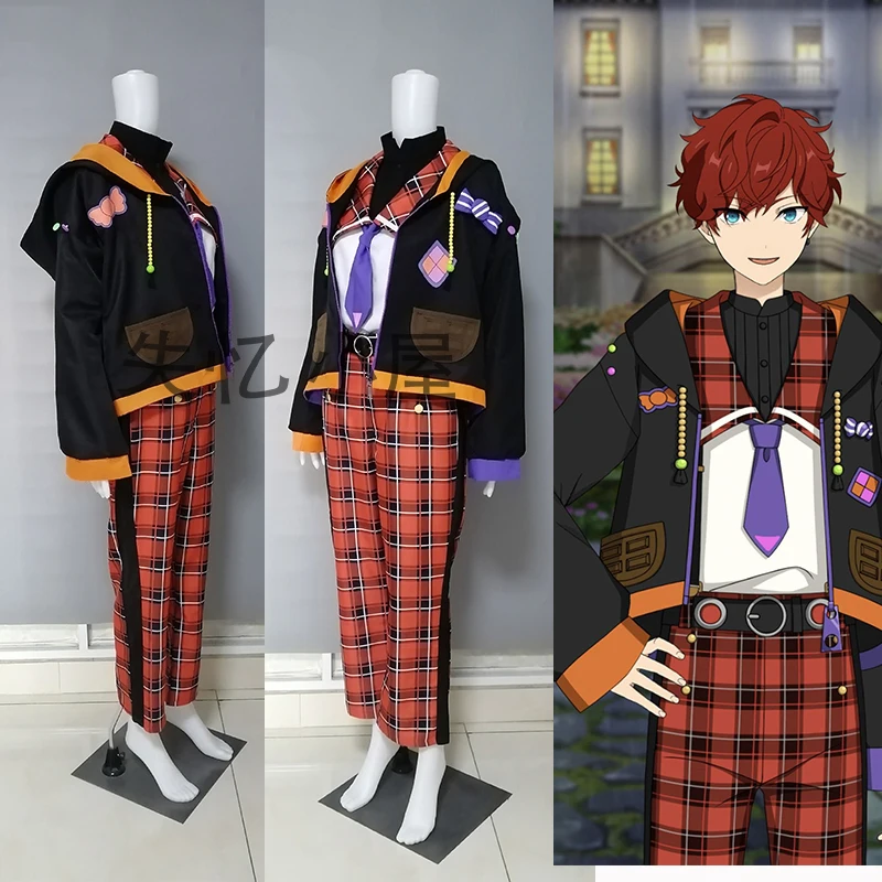 COS-KiKi Anime Ensemble Stars ALKALOID Amagi Hiiro Game Suit Handsome Uniform Halloween Carnival Party Role Play Outfit Any Size
COS-KiKi Anime Ensemble Stars ALKALOID Amagi Hiiro Game Suit Handsome Uniform Halloween Carnival Party Role Play Outfit Any Size