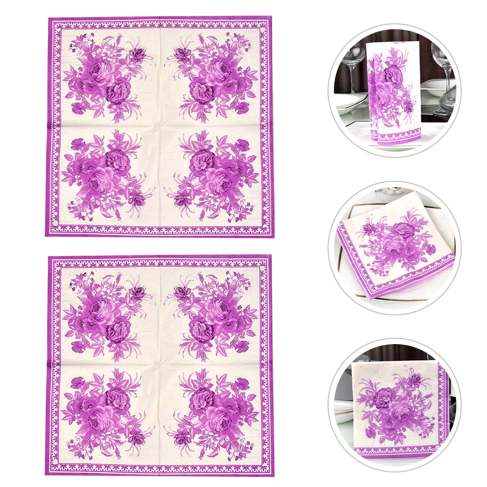 20 Sheets Household Table Napkins Placemats Party Tissue Paper Decor Accessories Colorful Pattern
20 Sheets Household Table Napkins Placemats Party Tissue Paper Decor Accessories Colorful Pattern
