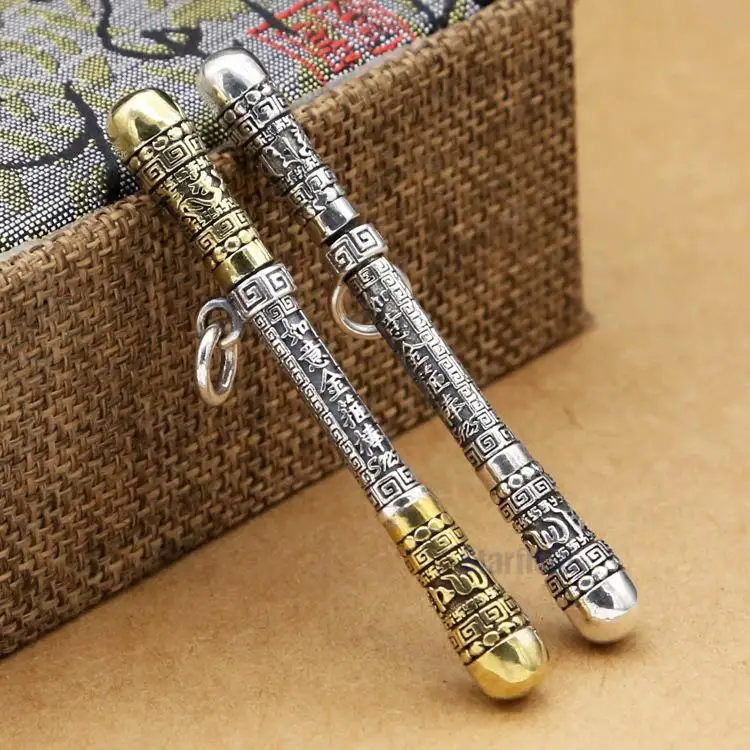 Wholesale S925 Sterling Silver Thai Silver Craft Personality Creative men's Fashion Big Saint Ruyi Golden Hoop Necklace Pendant
Wholesale S925 Sterling Silver Thai Silver Craft Personality Creative men's Fashion Big Saint Ruyi Golden Hoop Necklace Pendant