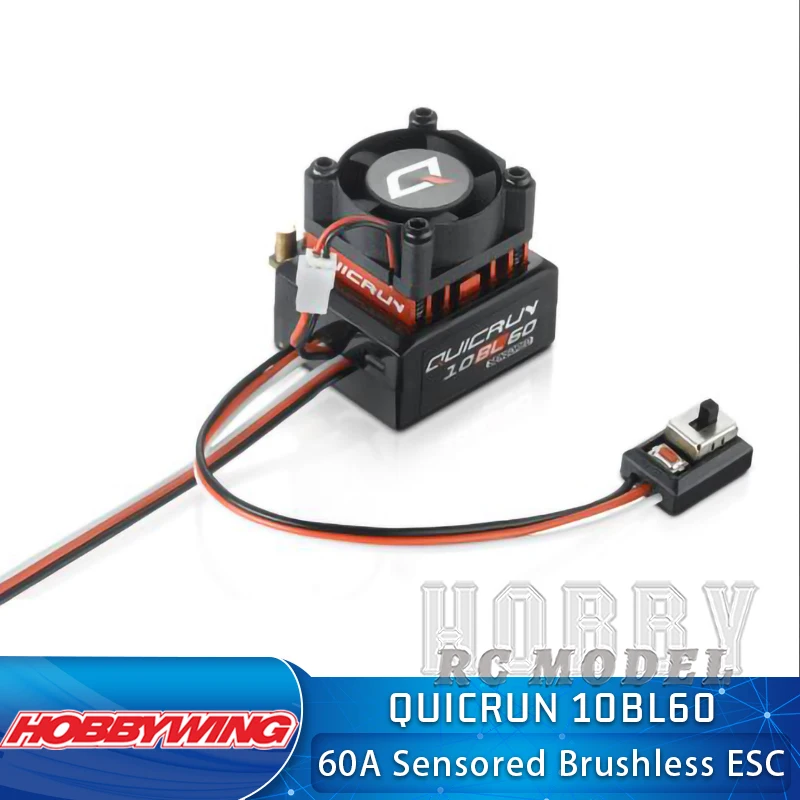 HOBBYWING quirun 10BL60 60A сенсорный бесщеточный ESC для 1/10 RC Touring Car Drift Racing Sakura D5 MST RMX YOKOMO
HOBBYWING quirun 10BL60 60A сенсорный бесщеточный ESC для 1/10 RC Touring Car Drift Racing Sakura D5 MST RMX YOKOMO