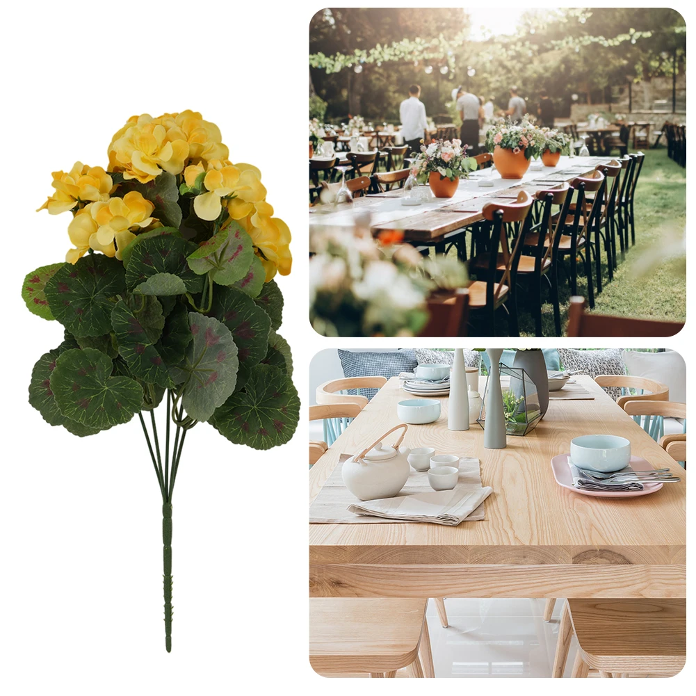 Wedding Decoration Artificial Geranium Home Supplies Red Pink Flowers Vibrantly Color Plant Give Elegance To Your Garden Area
Wedding Decoration Artificial Geranium Home Supplies Red Pink Flowers Vibrantly Color Plant Give Elegance To Your Garden Area