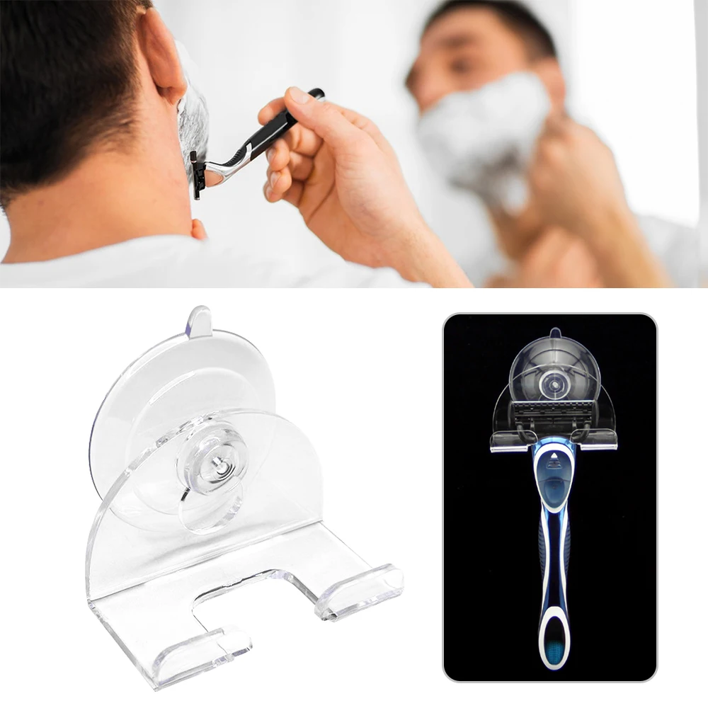 Shaver Holder Wall Suction Cup Transparent Hook Razor Rack Waterproof Bathroom Punching Free
Shaver Holder Wall Suction Cup Transparent Hook Razor Rack Waterproof Bathroom Punching Free