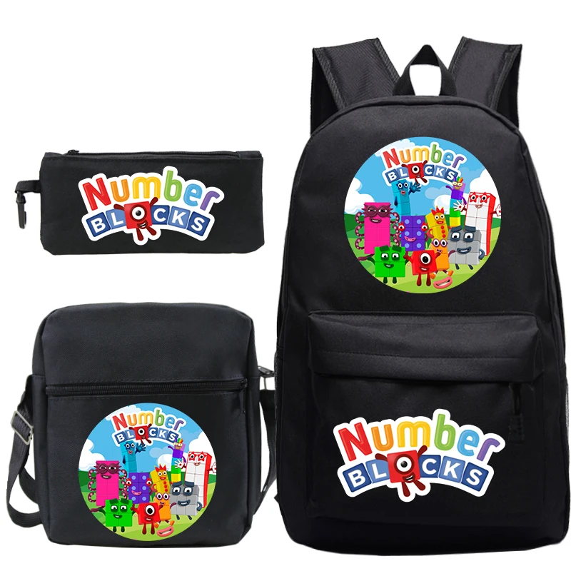 Game Numberblocks Students Schoolbag Boys Backpacks With Shoulder Bag Pencil Bag Numberblocks Backpack for Kids Primary Bookbag
Game Numberblocks Students Schoolbag Boys Backpacks With Shoulder Bag Pencil Bag Numberblocks Backpack for Kids Primary Bookbag