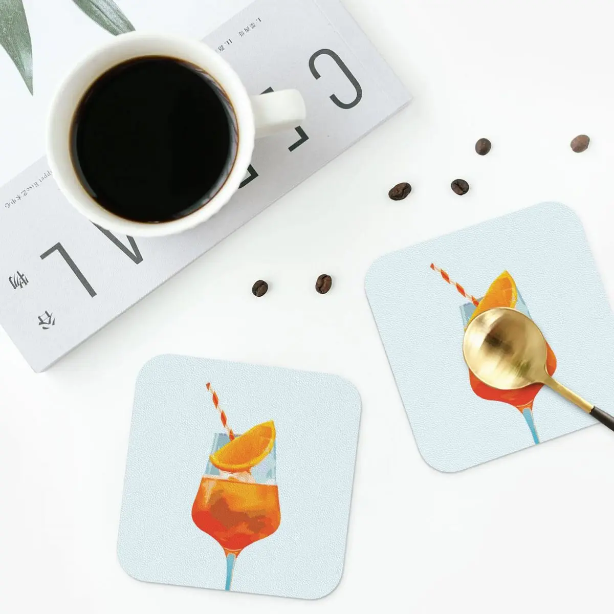 Aperol Spritz1 Coasters PVC Leather Placemats Non-slip Insulation Coffee Mats for Decor Home Kitchen Dining Pads Irregular Shape
Aperol Spritz1 Coasters PVC Leather Placemats Non-slip Insulation Coffee Mats for Decor Home Kitchen Dining Pads Irregular Shape