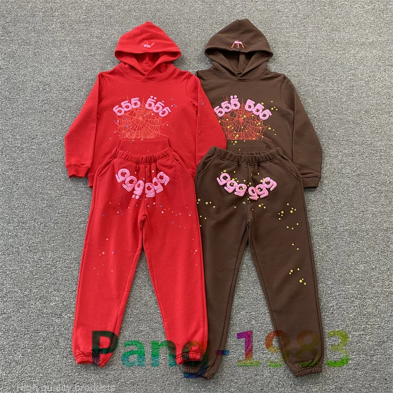 Children's Sp5der 555555 Hoodie Boys Girls High Quality Spider Web Hooded Sweatshirt Young Thug Pullover Set
Children's Sp5der 555555 Hoodie Boys Girls High Quality Spider Web Hooded Sweatshirt Young Thug Pullover Set