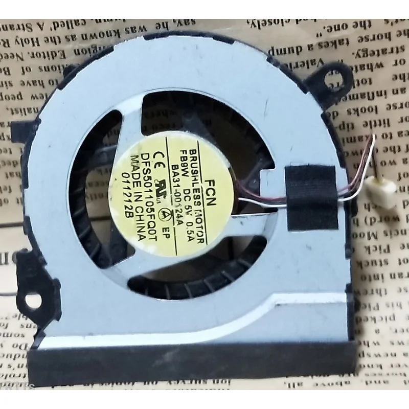 Original CPU Cooling Fan for Samsung Ultrabook NP520U4C NP530U4B NP530U4C NP535U4C Laptop Cooler Fan BA31-00124A DFS501105FQ0T
Original CPU Cooling Fan for Samsung Ultrabook NP520U4C NP530U4B NP530U4C NP535U4C Laptop Cooler Fan BA31-00124A DFS501105FQ0T