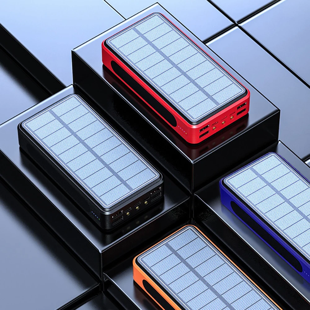 Беспроводной внешний аккумулятор на 100000 мА · ч с солнечной батареей и 4usb-портами
Беспроводной внешний аккумулятор на 100000 мА · ч с солнечной батареей и 4usb-портами