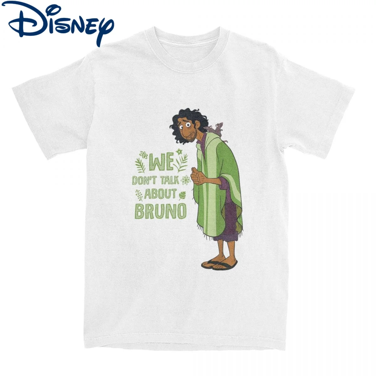 Disney Encanto T-Shirts Men We Don't Talk About Bruno Leisure Pure Cotton Tees Round Neck Short Sleeve T Shirt Plus Size Tops
Disney Encanto T-Shirts Men We Don't Talk About Bruno Leisure Pure Cotton Tees Round Neck Short Sleeve T Shirt Plus Size Tops