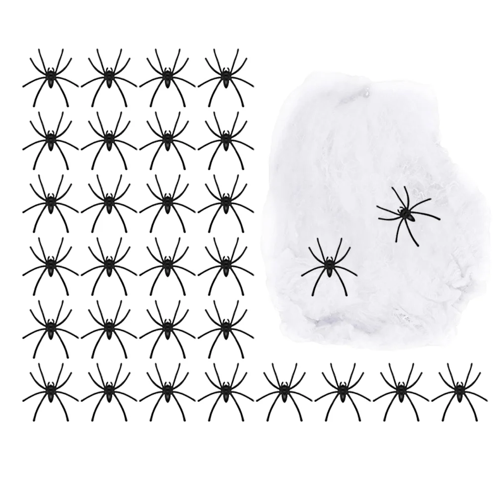 Decor Halloween Prop Artificial Large Spider Webs Props Cotton Cobwebs Decoration
Decor Halloween Prop Artificial Large Spider Webs Props Cotton Cobwebs Decoration