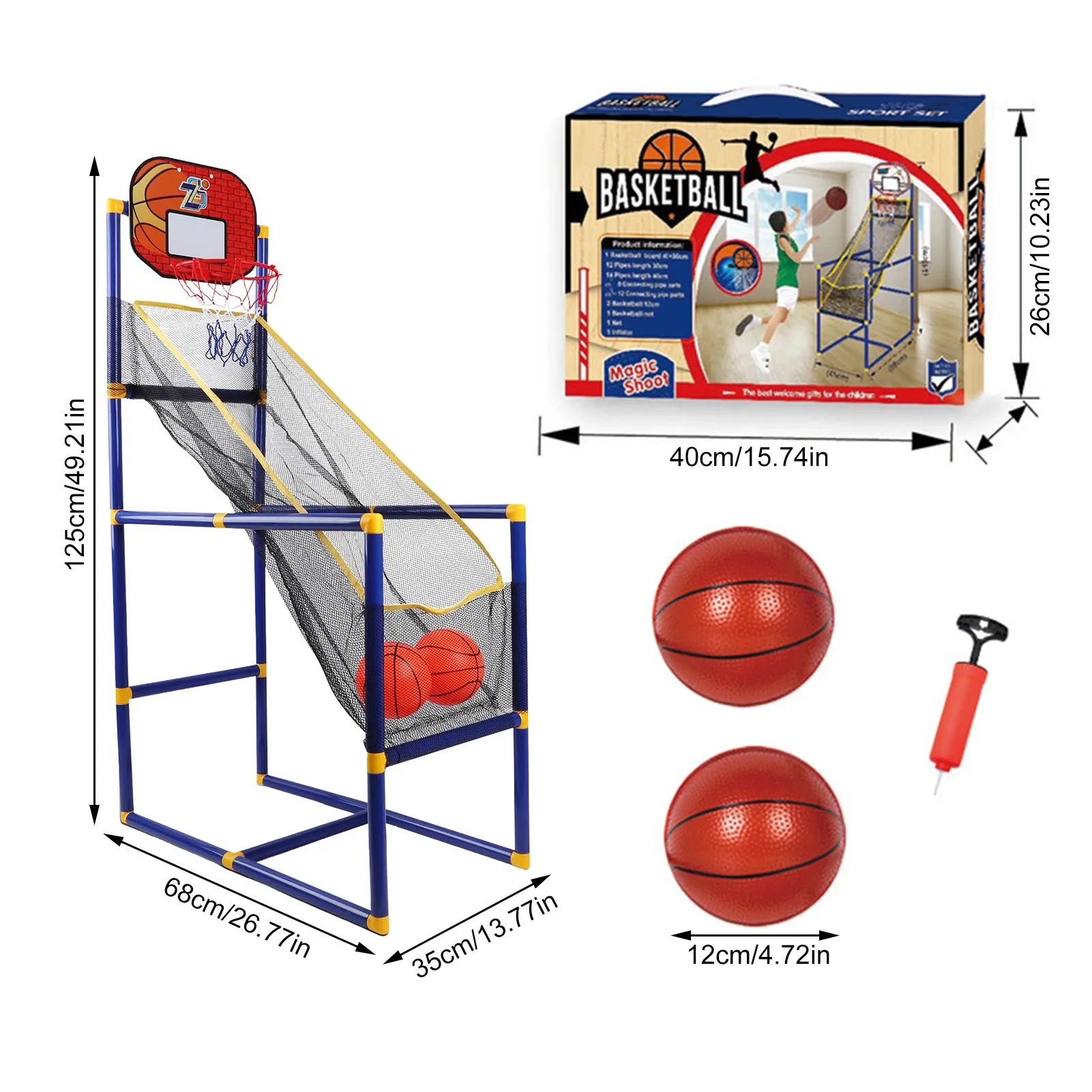 Basketball Hoop Arcade Game Indoor Basketball Hoop For Kids Basketball Shooting Stand Classic Basketball Games Set
Basketball Hoop Arcade Game Indoor Basketball Hoop For Kids Basketball Shooting Stand Classic Basketball Games Set