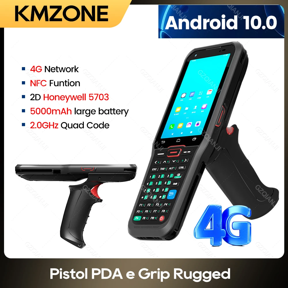 Прочный КПК с ручным пистолетом Ram4G Rom64G Android портативный терминал 2D QR-код считыватель штрих-кодов Honeywell сканер сборщик данных
Прочный КПК с ручным пистолетом Ram4G Rom64G Android портативный терминал 2D QR-код считыватель штрих-кодов Honeywell сканер сборщик данных