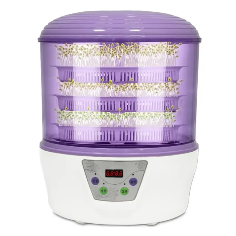 Automatic Intelligent Germination Machine Grow Bean Sprouts Green Seeds Growing Food Processing Household Appliances
Automatic Intelligent Germination Machine Grow Bean Sprouts Green Seeds Growing Food Processing Household Appliances
