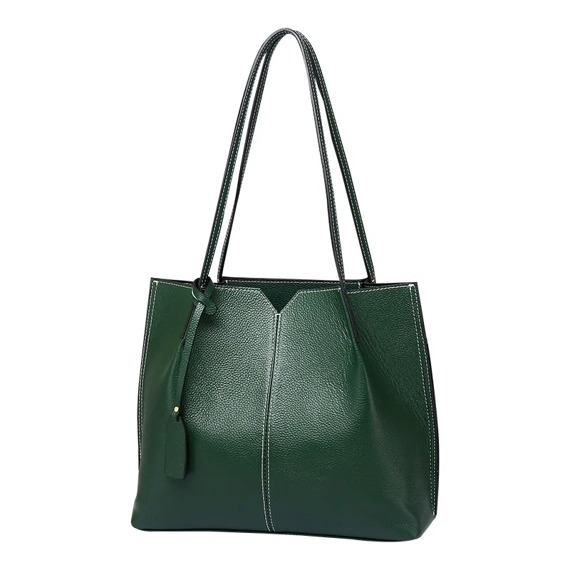 Large Capacity Women Shoulder Bag Genuine Leather Handbag Ladies Real Cowhide Female Composite Bags
Large Capacity Women Shoulder Bag Genuine Leather Handbag Ladies Real Cowhide Female Composite Bags