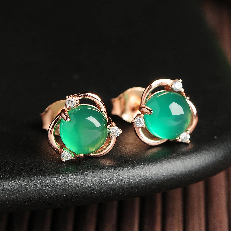 Exquisite Transparent Spherical Green Flower Zircon Earrings Suitable for Ladies and Girls Trend Versatile Banquet Party Jewelry
Exquisite Transparent Spherical Green Flower Zircon Earrings Suitable for Ladies and Girls Trend Versatile Banquet Party Jewelry