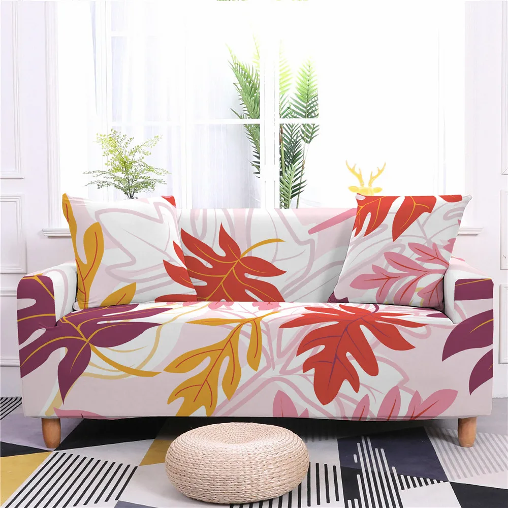 Colorful Leaves Pattern Sofa Cover Elastic Slipcovers for Living Room Couch Cover Sectional Sofa Furniture Housses De Canapé
Colorful Leaves Pattern Sofa Cover Elastic Slipcovers for Living Room Couch Cover Sectional Sofa Furniture Housses De Canapé