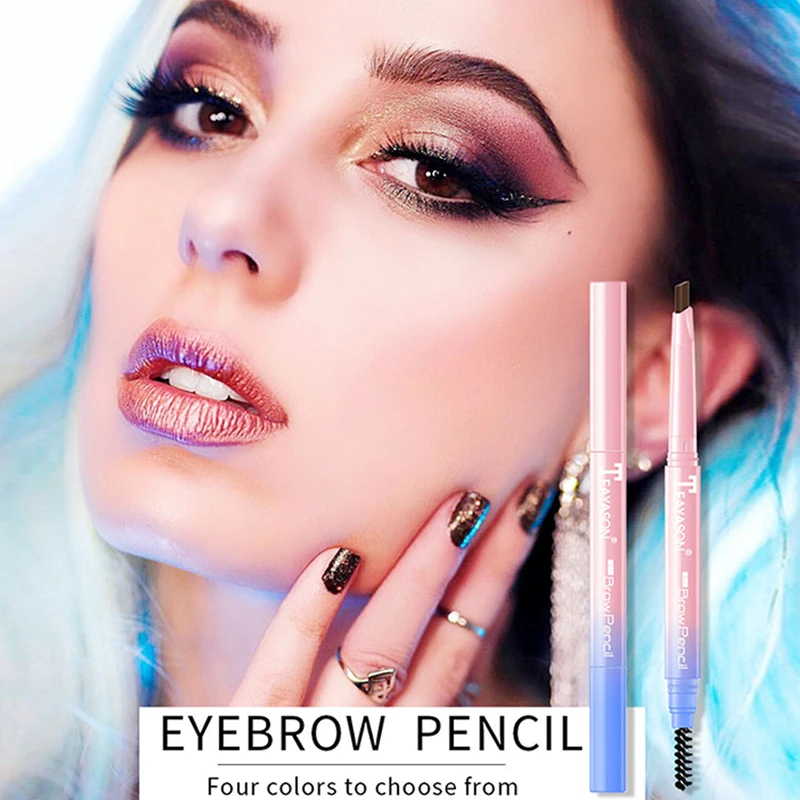 2 In 1 Double-headed 4 Colors Eyebrow Pencil Waterproof Natural And Long-lasting Ultra-fine Triangle Precise Eyebrow Shape
2 In 1 Double-headed 4 Colors Eyebrow Pencil Waterproof Natural And Long-lasting Ultra-fine Triangle Precise Eyebrow Shape